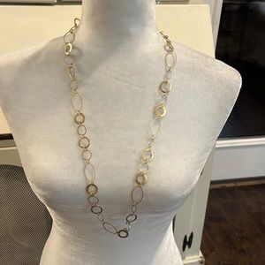 Gold necklace. Worn several times.  Listing #7020